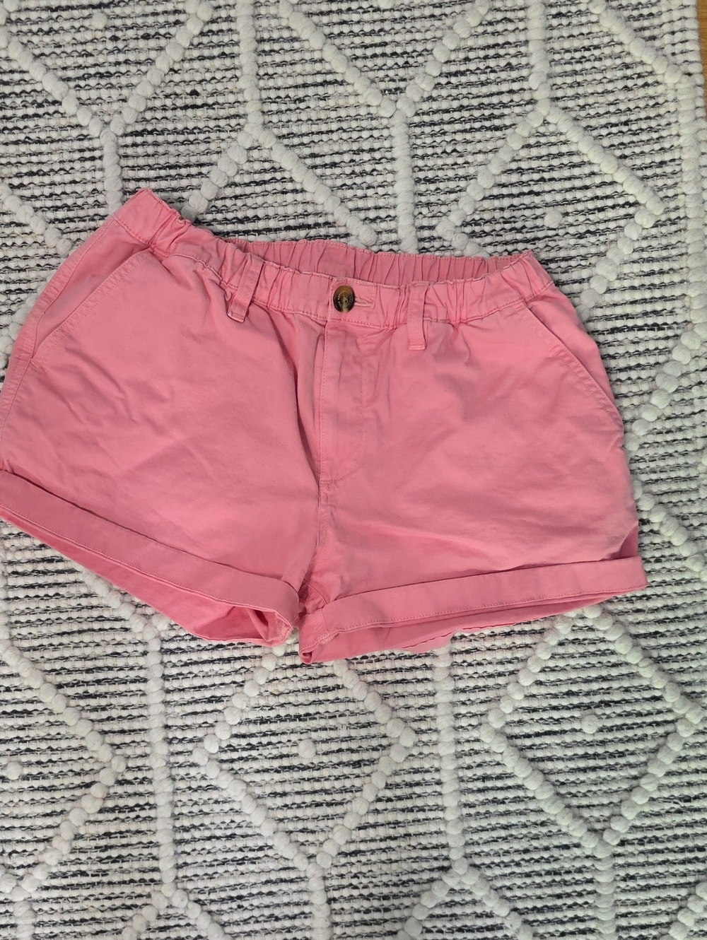 chubbies Pink Roll-Cuff Shorts